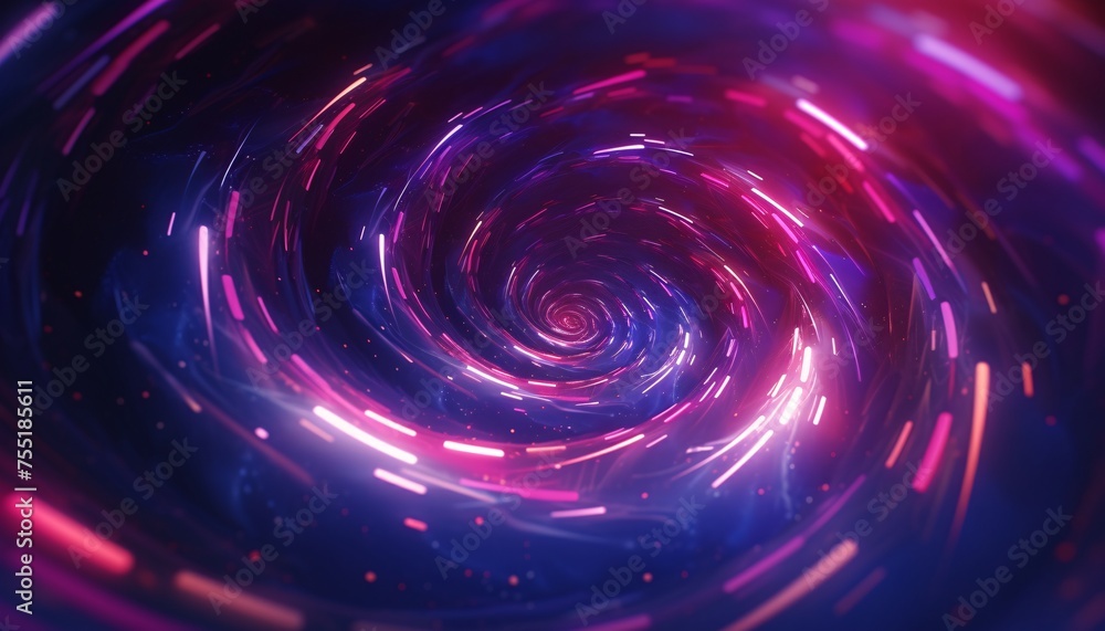 swirling computer animation of colorful lights swirling computer animation of colorful lights