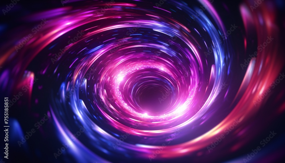 swirling computer animation of colorful lights swirling computer animation of colorful lights