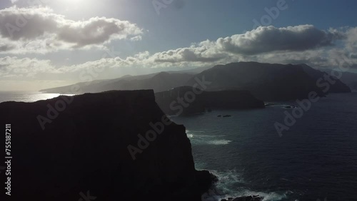 sunset over the ocean
