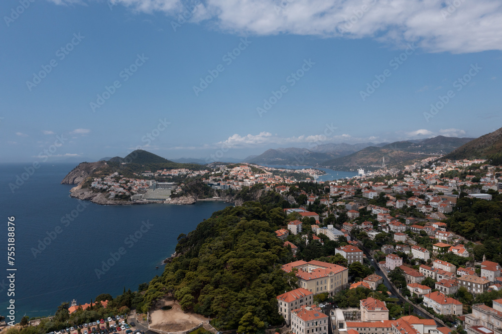 view of the city of Dubrovnik