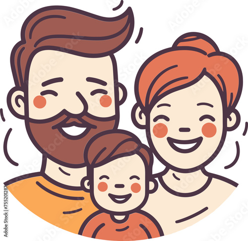 Nurturing Family Vector Illustration Nurturing Relationships