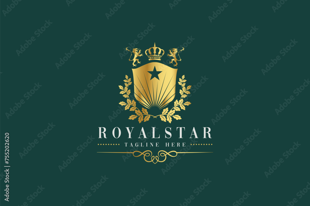 Fototapeta premium Luxury Royal Logo