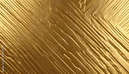 Stripes pattern gold slab texture close-up sample