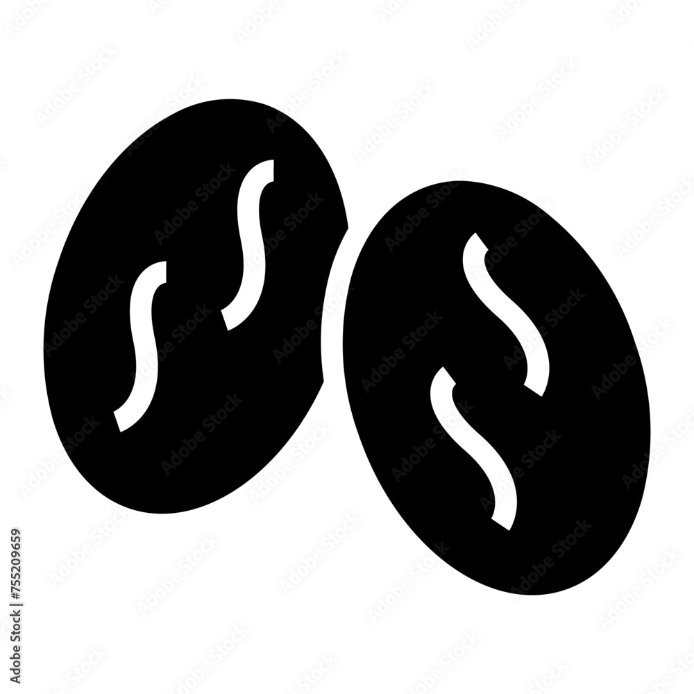Arabic date fruit icon vector. Palm food. Arabic date fruit icon vector. Palm food.