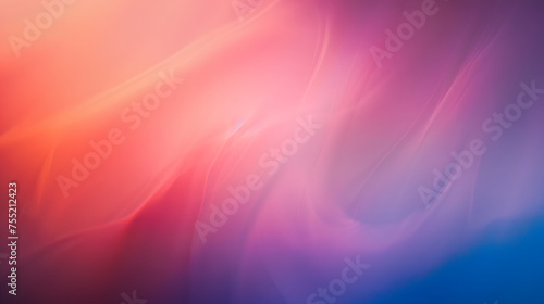 Vivid and Abstract Blend of Pink, Blue, and Purple Colors Depicting Dynamic Movement