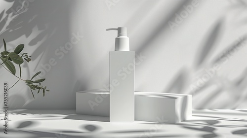 Wallpaper Mural Cosmetic packaging mock up isolated on white background Torontodigital.ca
