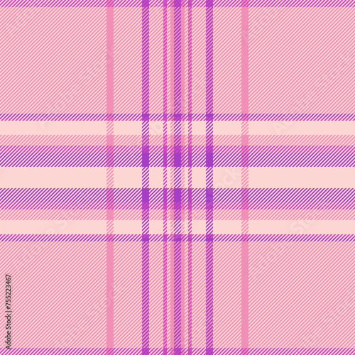 Vector texture plaid of fabric pattern background with a seamless check tartan textile.