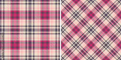 Tartan vector fabric of textile background check with a texture seamless plaid pattern.