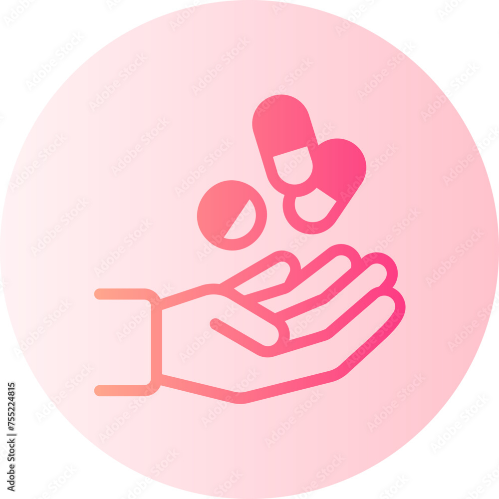 pills gradient icon pills gradient icon