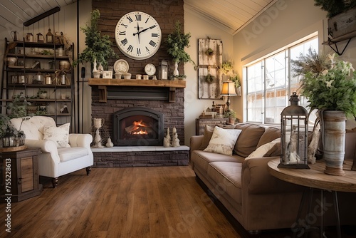 Rustic Farmhouse Clocks: Timeless Timepieces for Your Living Room Retreat