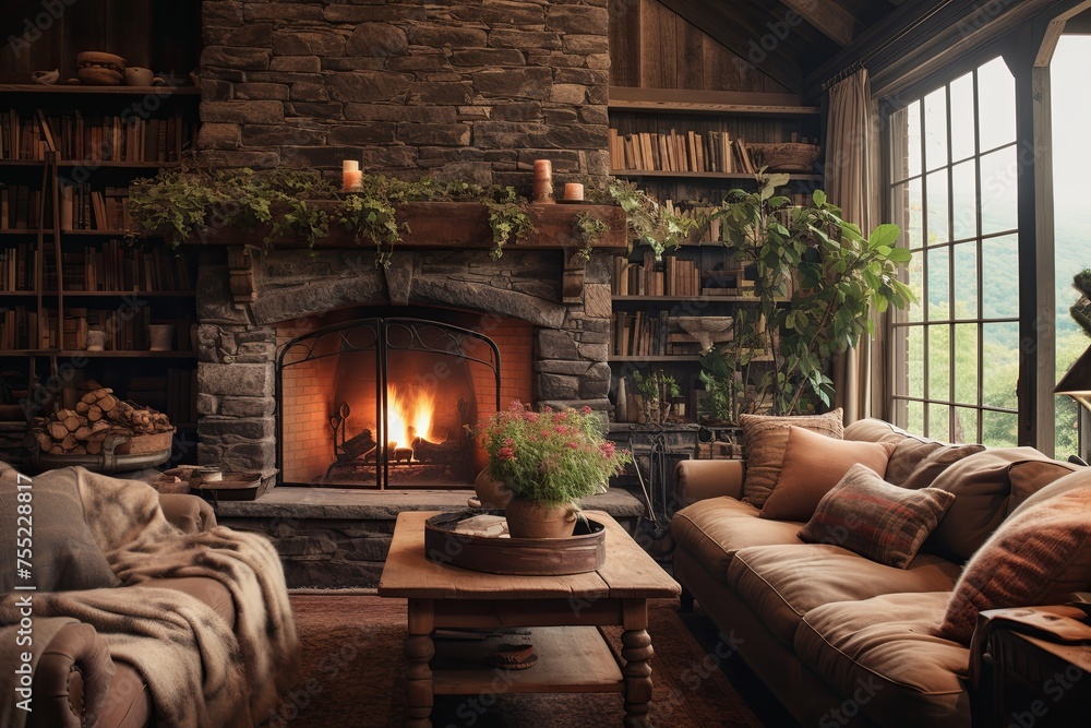 Rustic Farmhouse Living Room Ideas: Cozy Vintage Charm