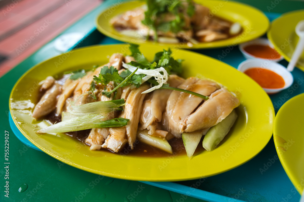 シンガポールの絶品チキンライス Chiken rice at Singapore シンガポールの絶品チキンライス Chiken rice at Singapore