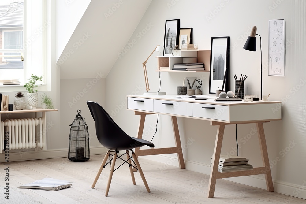 Scandi-Minimalist Home Office Inspiration: Simplistic and Functional Design Ideas Scandi-Minimalist Home Office Inspiration: Simplistic and Functional Design Ideas
