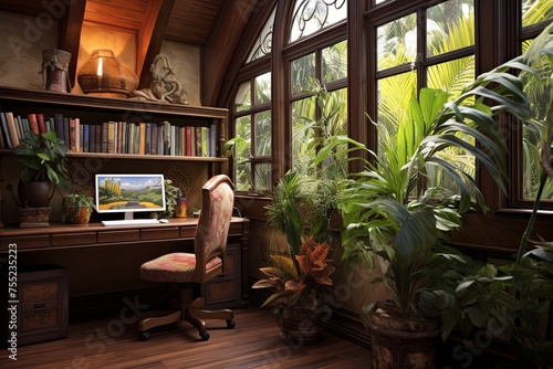Tropical Oasis Study Room Decor: Create a Warm Climate Study Space