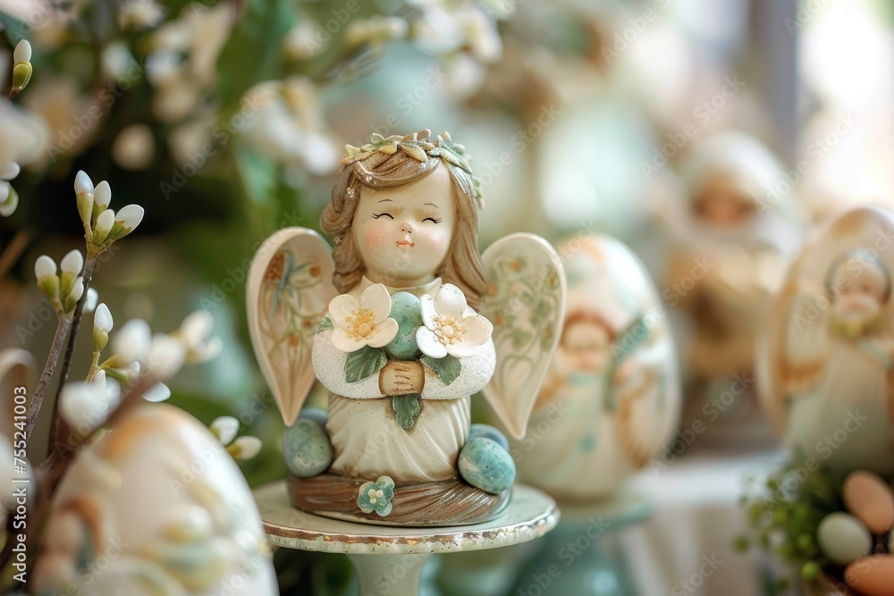 The Art of Making Delicate Easter Angels: A Creative Session for Holiday Decorations The Art of Making Delicate Easter Angels: A Creative Session for Holiday Decorations