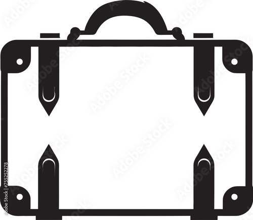 Sojourn Style Vector Suitcase Icon Design Olympus Fitness Zeus God Gyming Vector Logo