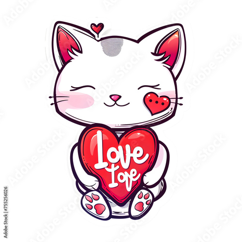 cute cat cartoon illustrator