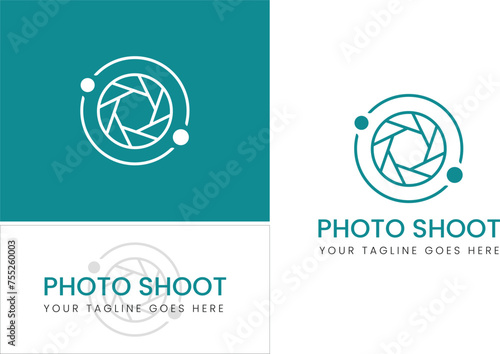 Photo Shoot Logo Illustration Vector