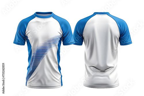 Sporty shirt isolated on transparent background.