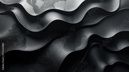 black minimal background abstract shapes and textures dark moody feeling black and whit high quality k illustration 