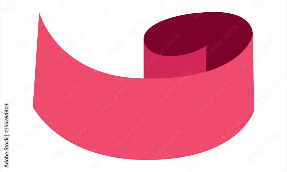 Ribbon shape vector which can be used to support your design and of course it's free and the color can be changed according to your needs