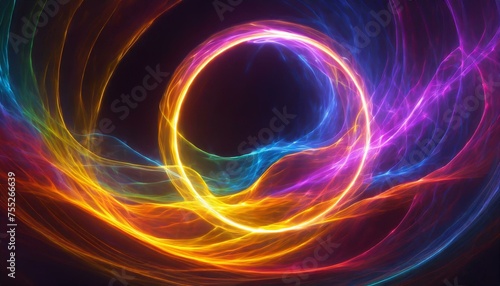 abstract background with circles