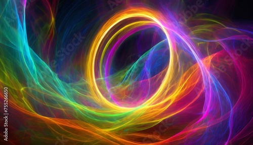 abstract background with circles