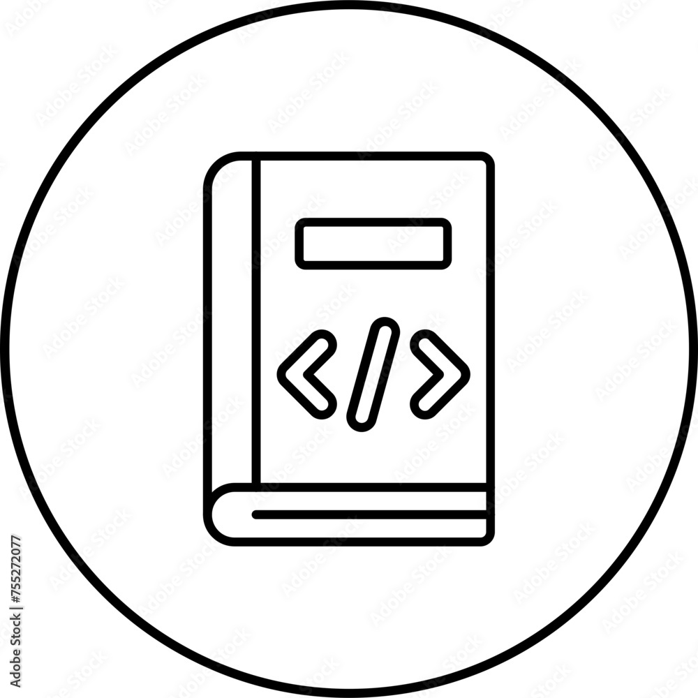 Coding Book Icon