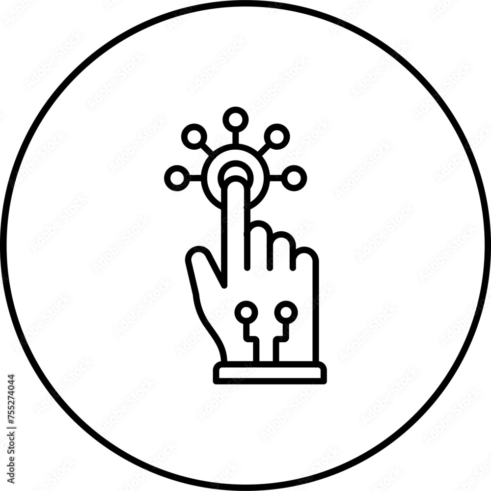 Fototapeta premium Interaction Icon