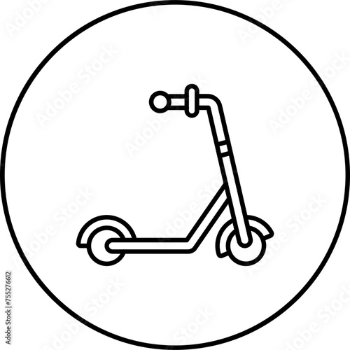 Kick Scooter Icon