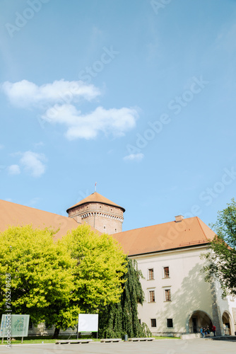 Obraz na płótnie Wawel Castle in Krakow, Poland w salonie