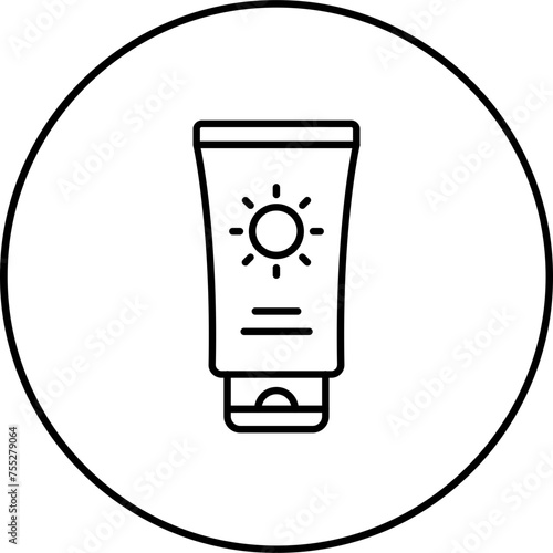 Sunscreen Icon