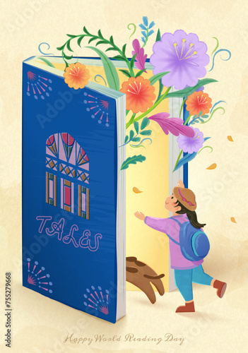 Adorable World Book Day poster