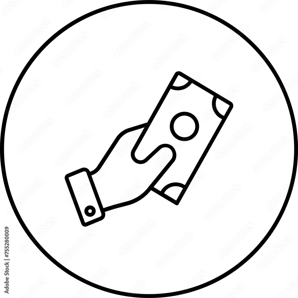 Give Money Icon Give Money Icon