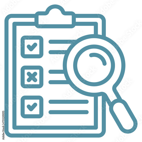 Assessment Icon Element For Design
