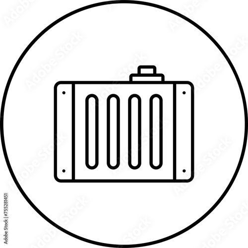 Car Radiator Icon