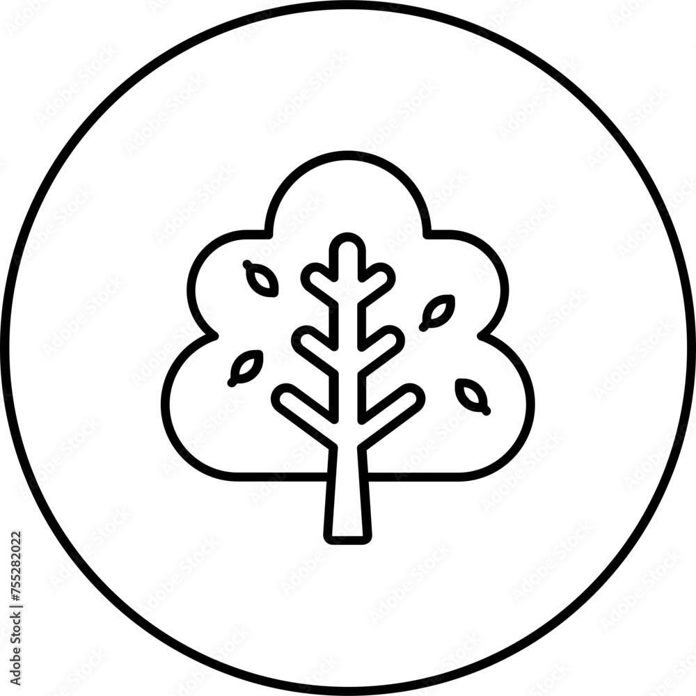 Autumn Tree Icon Autumn Tree Icon