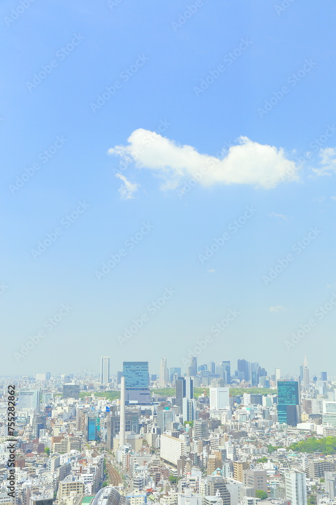 日本の原風景　高層ビル, 東京,