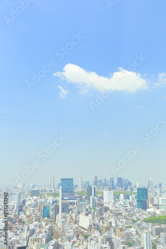 日本の原風景 高層ビル, 東京,