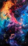 galaxy brightly colored smoke unstirred paint reality infused dreams matter mystic unity page mad