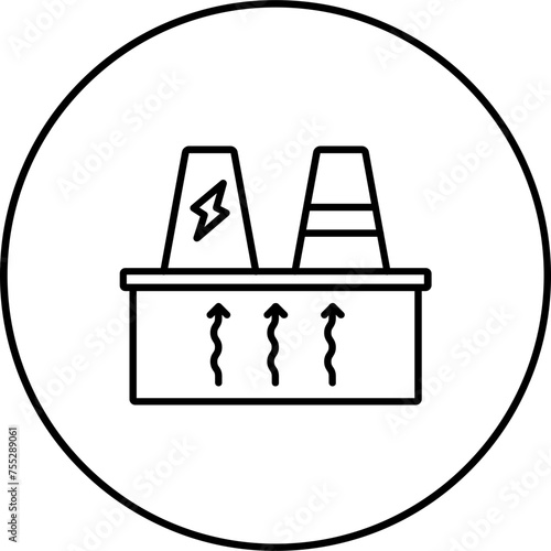 Geothermal Energy Icon