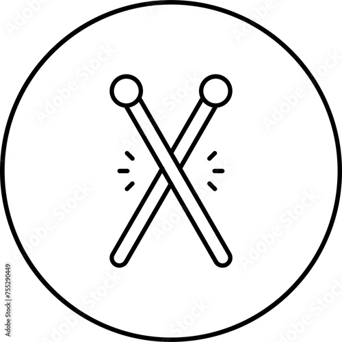 Drumsticks Icon