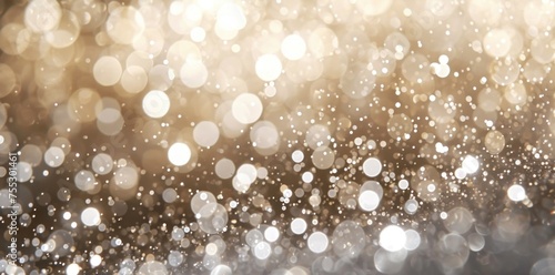 Abstract Sparkling Bokeh Background