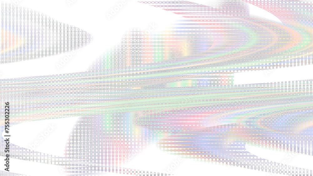 Fototapeta premium Abstract iridescent grunge texture background image.