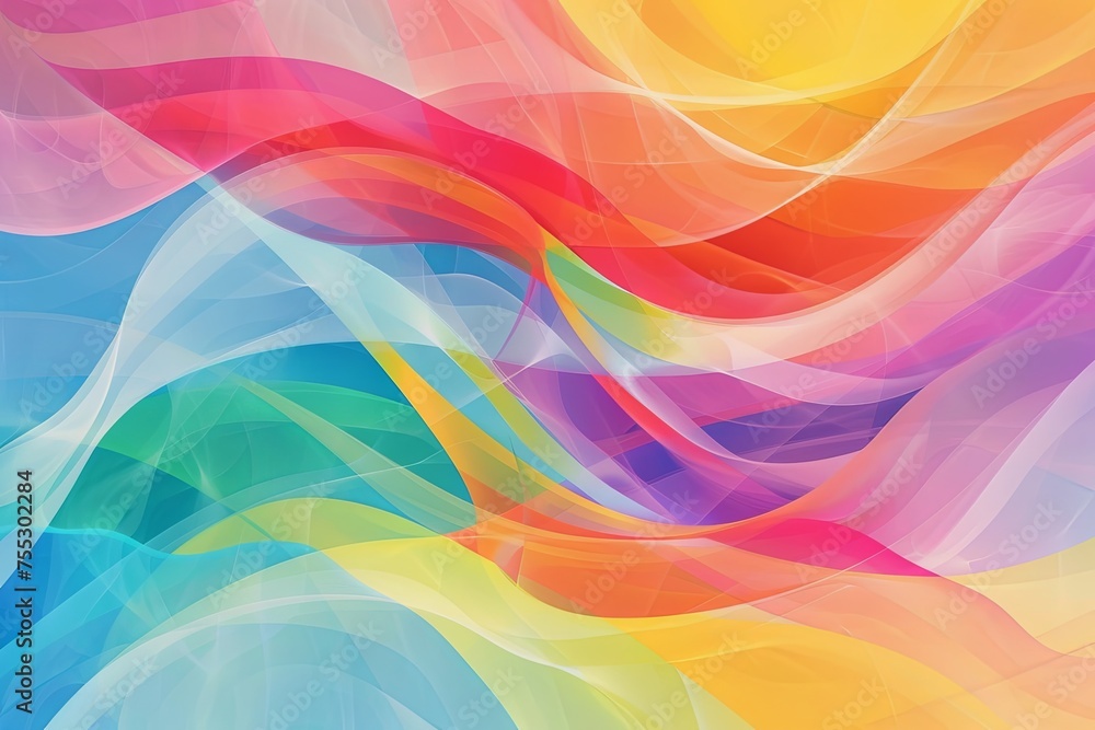 abstract colorful background with waves abstract colorful background with waves
