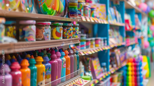 The craft store is stocked with all the materials needed for fun and creative projects from painting sets and clay to glitter and stickers making it the perfect place to find