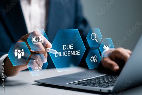 Canvastavla Due diligence concept