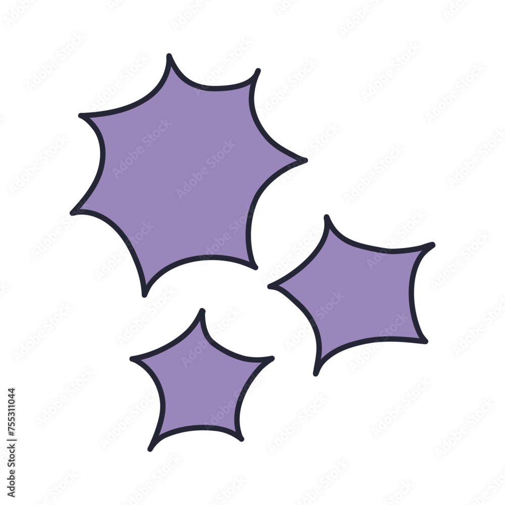 Doodle cute handdrawn element icon Doodle cute handdrawn element icon