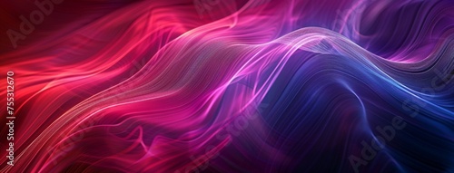 Vibrant Abstract Wave Background