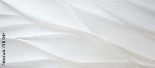 A close-up view of a white sheet neatly spread out on a bed, showcasing its crisp texture and clean appearance. The sheet is in A3 size and covers the bed seamlessly.